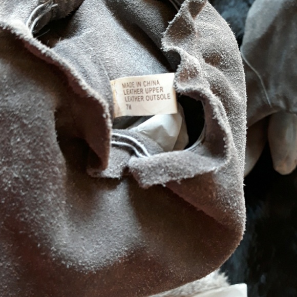 Vero Cuoio gray leather boots! - Picture 6 of 7